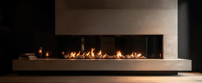 Gas Fireplace Ember Bed Design Services in Flagstaff, Arizona